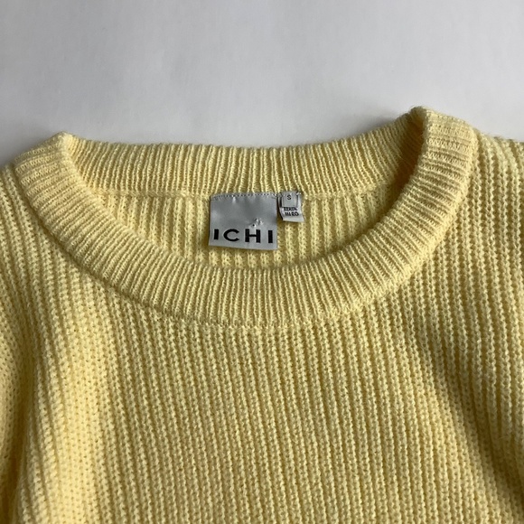 ICHI Ihnovo Butter Yellow Sweater - Picture 7 of 7